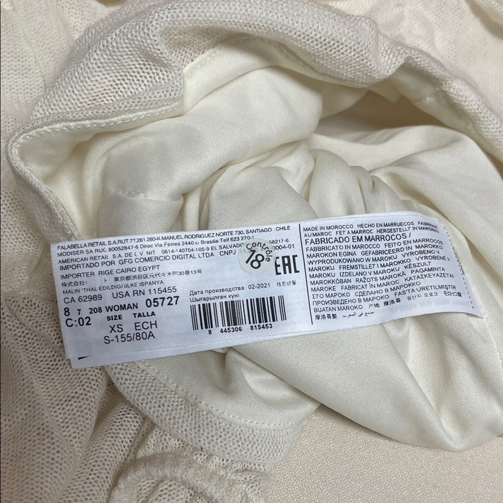 Mango Ivory Ruched Blouse - Picture 9 of 13